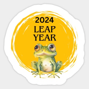 Leap Year 2024 Sticker